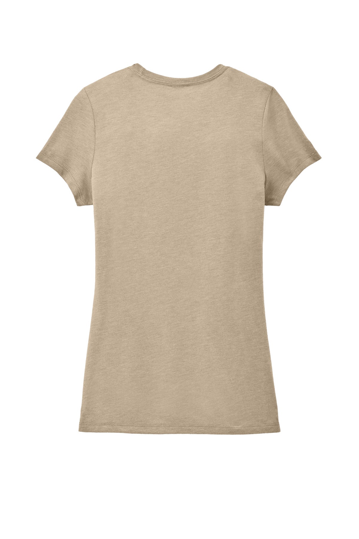 District Women's Perfect Tri Tee DM130L Desert Tan Heather