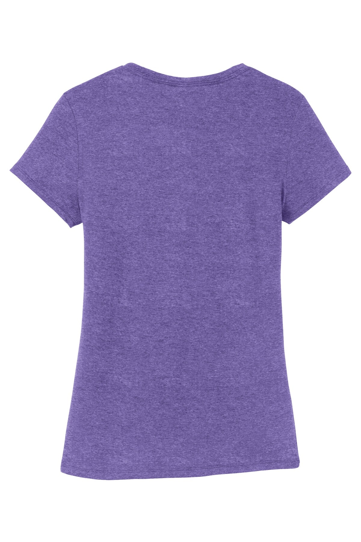 District Women's Perfect Tri Tee DM130L Purple Frost