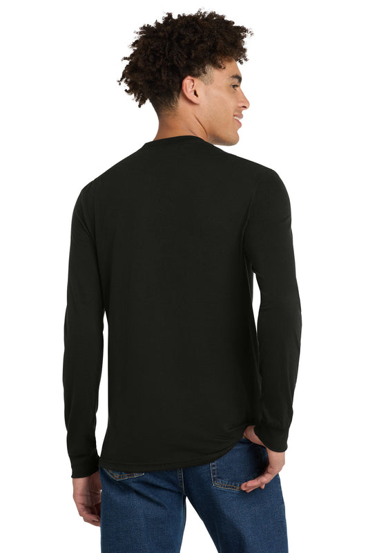 District Perfect Tri Long Sleeve Tee DM132 Black