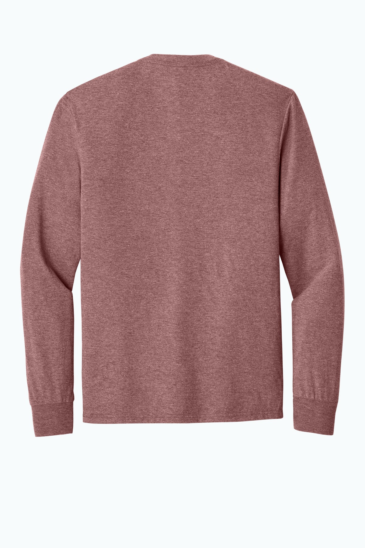 District Perfect Tri Long Sleeve Tee DM132 Blush Frost