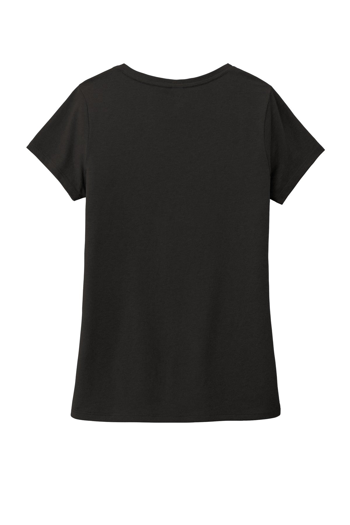 District Women's Perfect Tri V-Neck Tee DM1350L Black