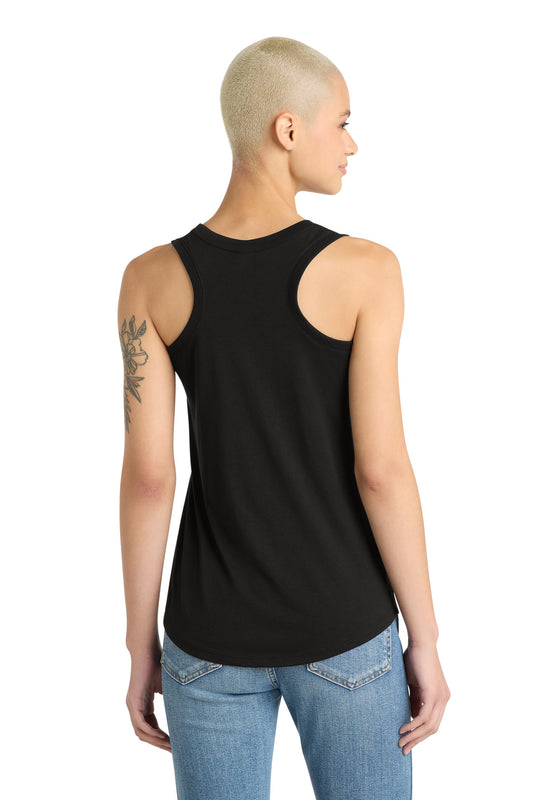 District Women's Perfect Tri Racerback Tank DM138L Black