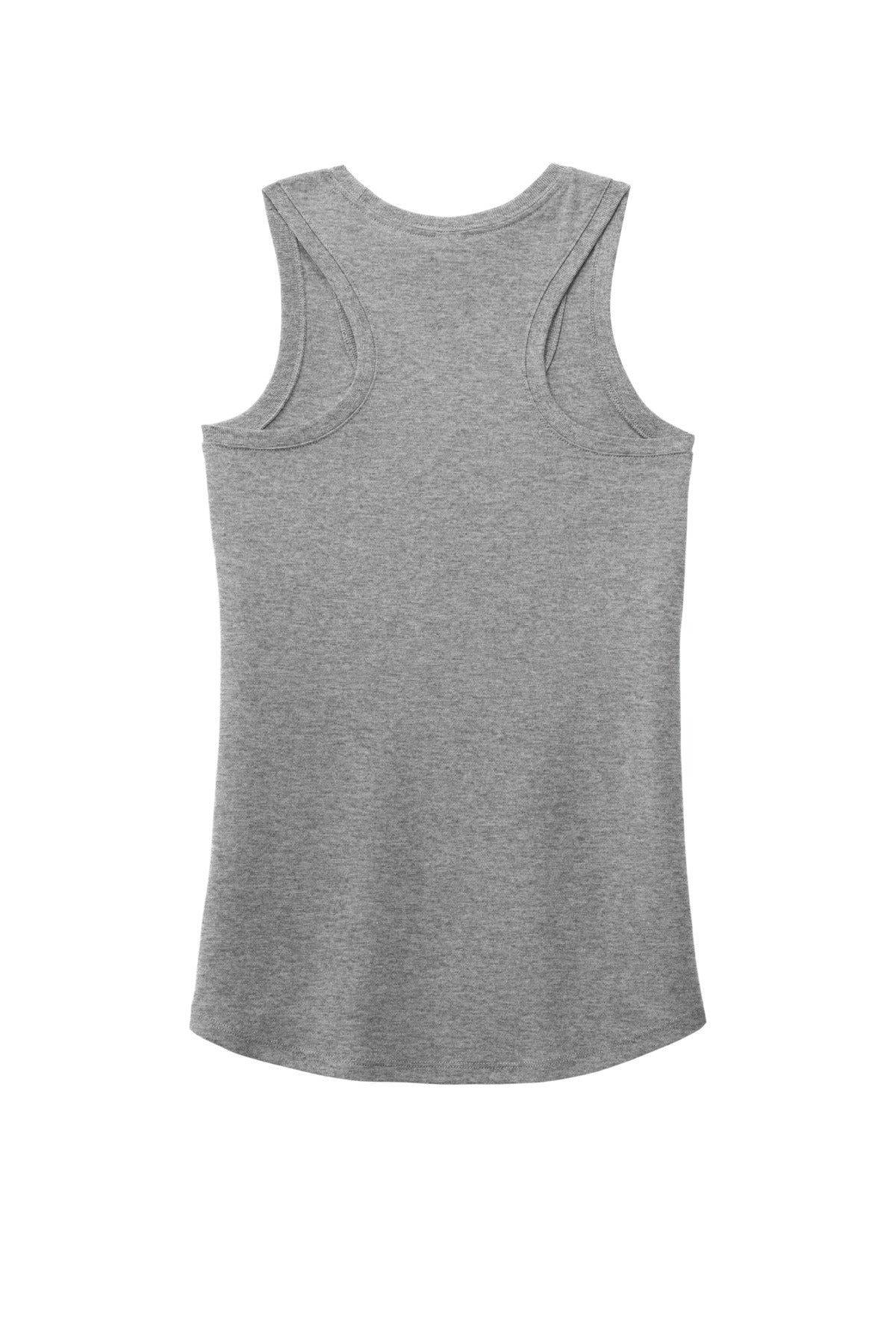 District Women's Perfect Tri Racerback Tank DM138L Grey Frost