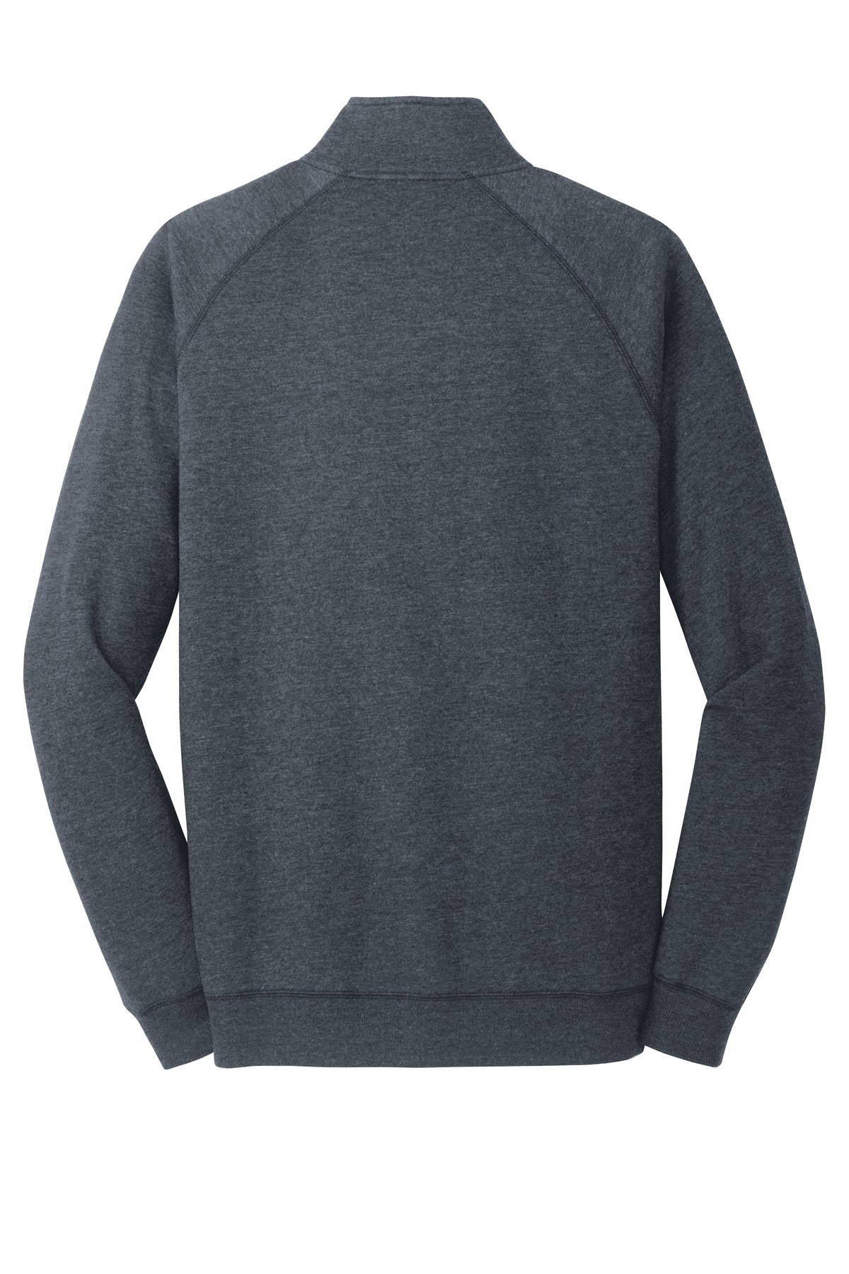 District Lightweight Fleece 1/4-Zip DM392 Heathered Navy