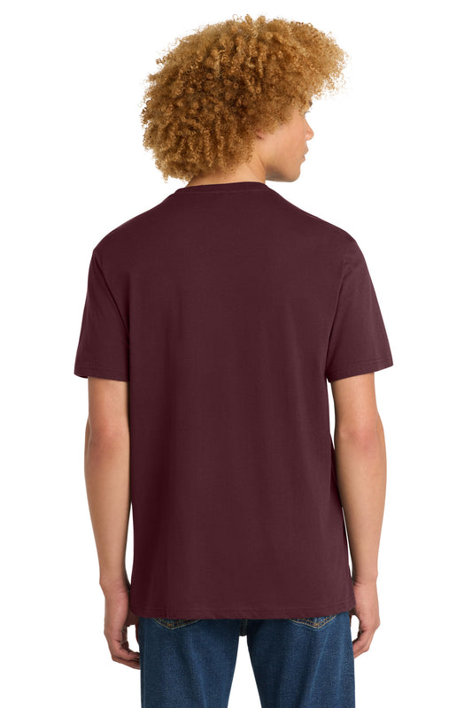 District Perfect Weight Tee DT104 Maroon