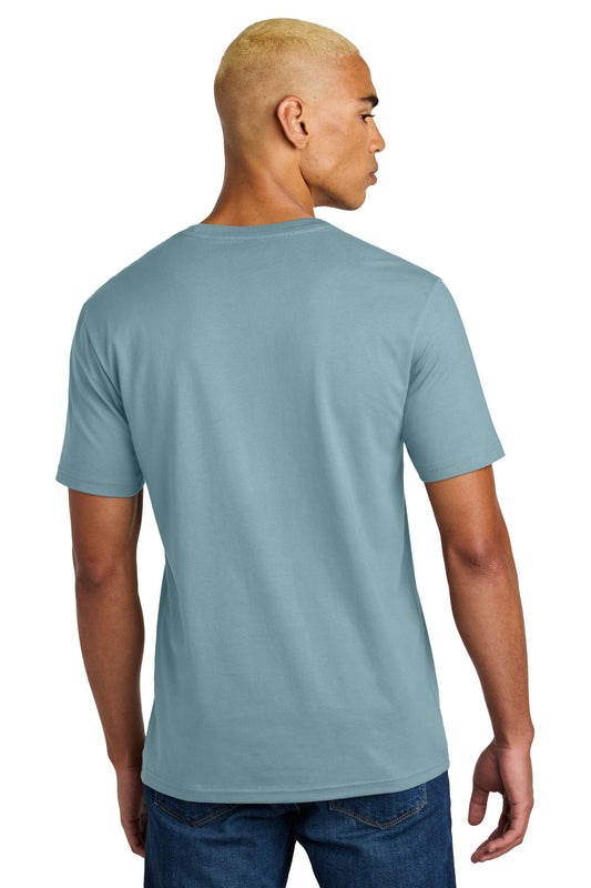 District Perfect Weight Icon Tee DT106 Blue Fog