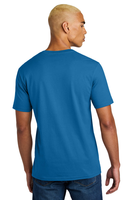 District Perfect Weight Icon Tee DT106 Bright Blue