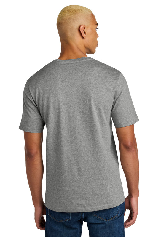 District Perfect Weight Icon Tee DT106 Heathered Steel