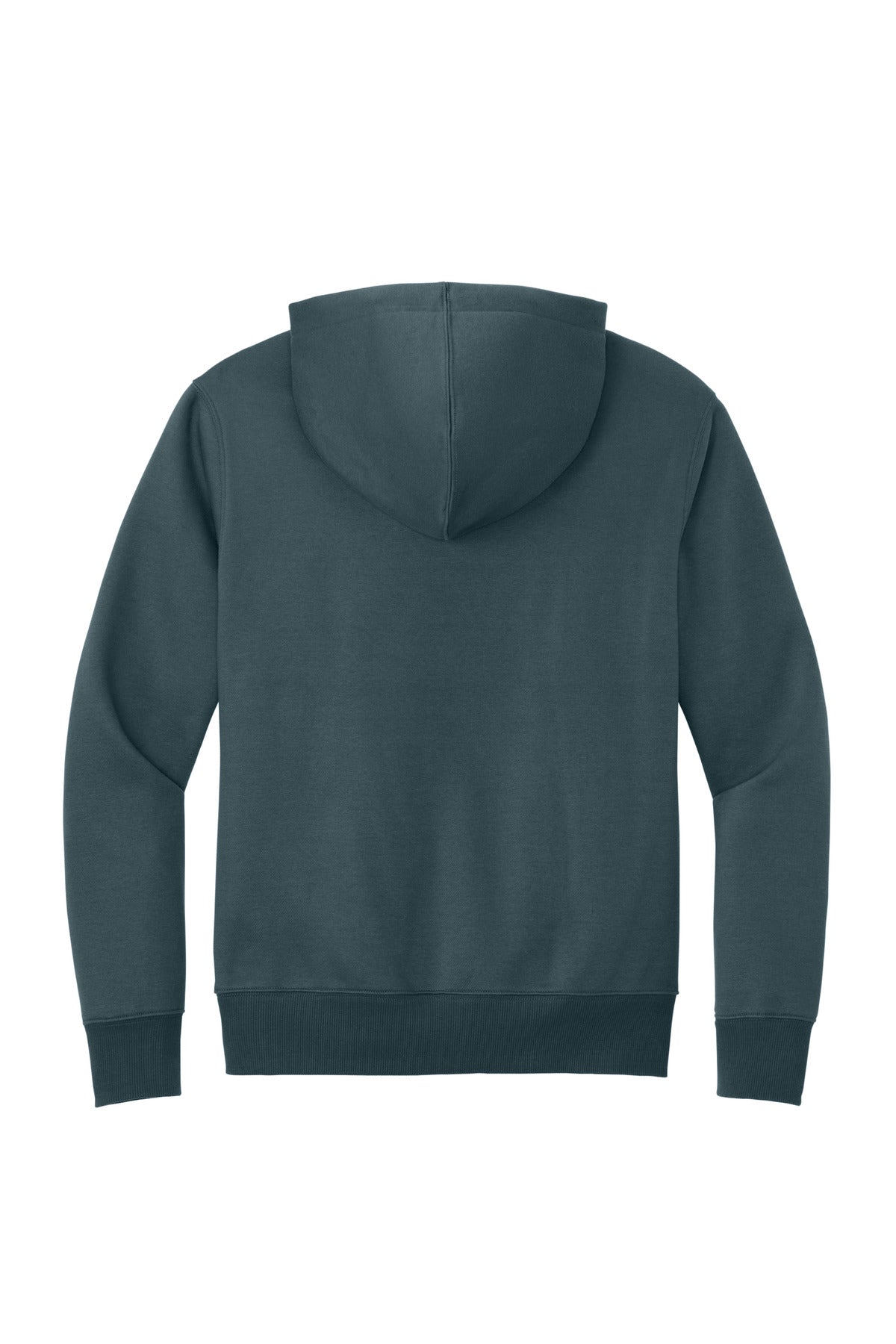 District Perfect Weight Fleece Hoodie DT1101 Deep Steel Blue