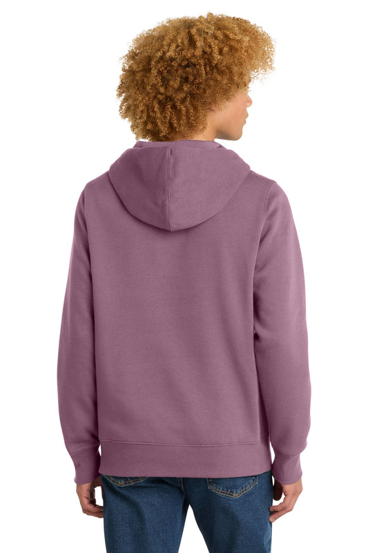 District Perfect Weight Fleece Hoodie DT1101 Orchid Haze