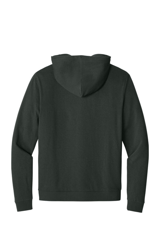 District Perfect Tri Fleece Full-Zip Hoodie DT1302 Deepest Grey