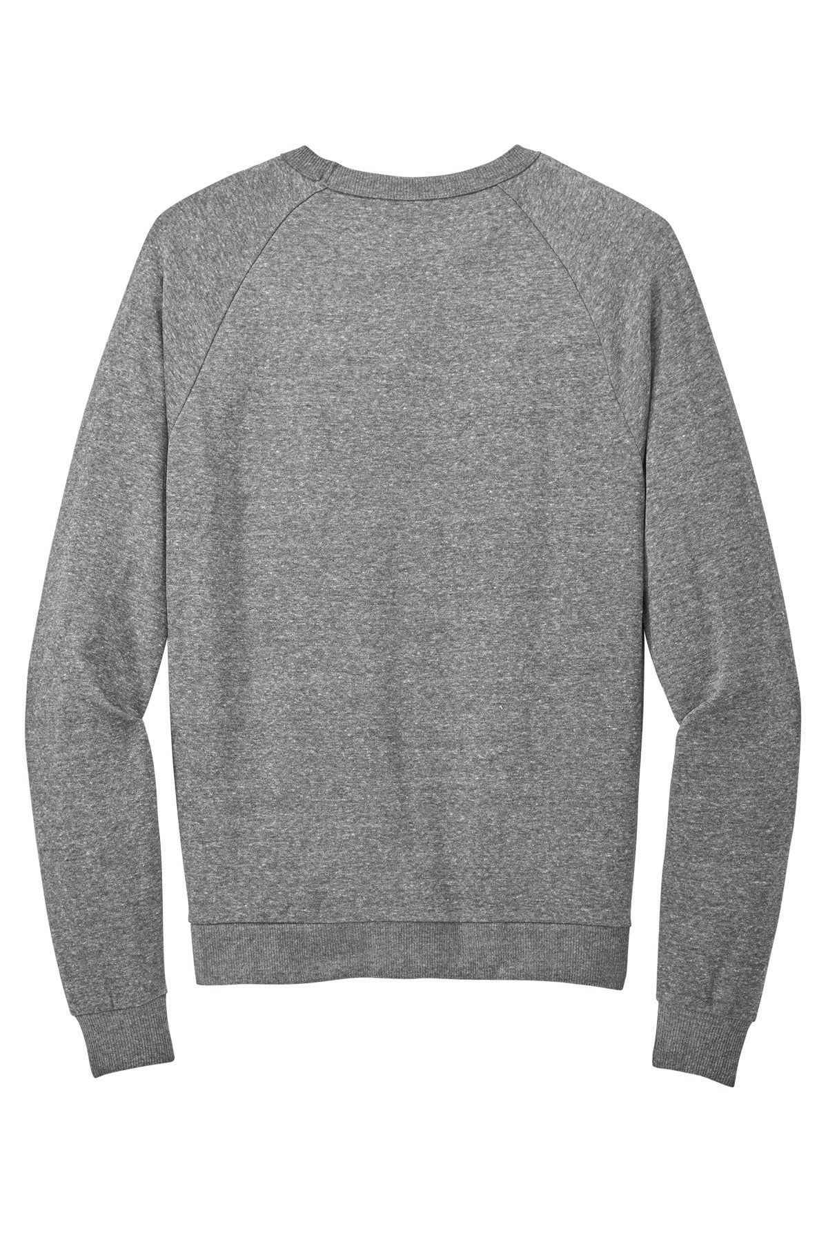 District Perfect Tri Fleece Crewneck Sweatshirt DT1304 Heathered Charcoal
