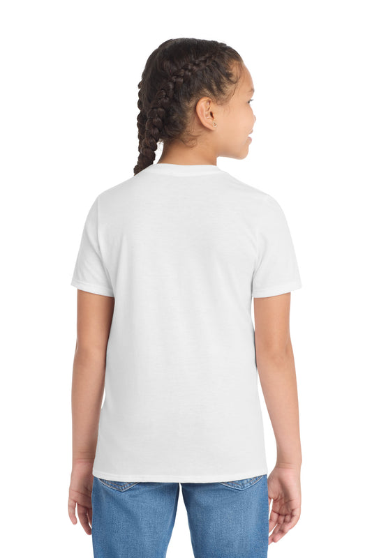 District Youth Perfect Tri Tee DT130Y White