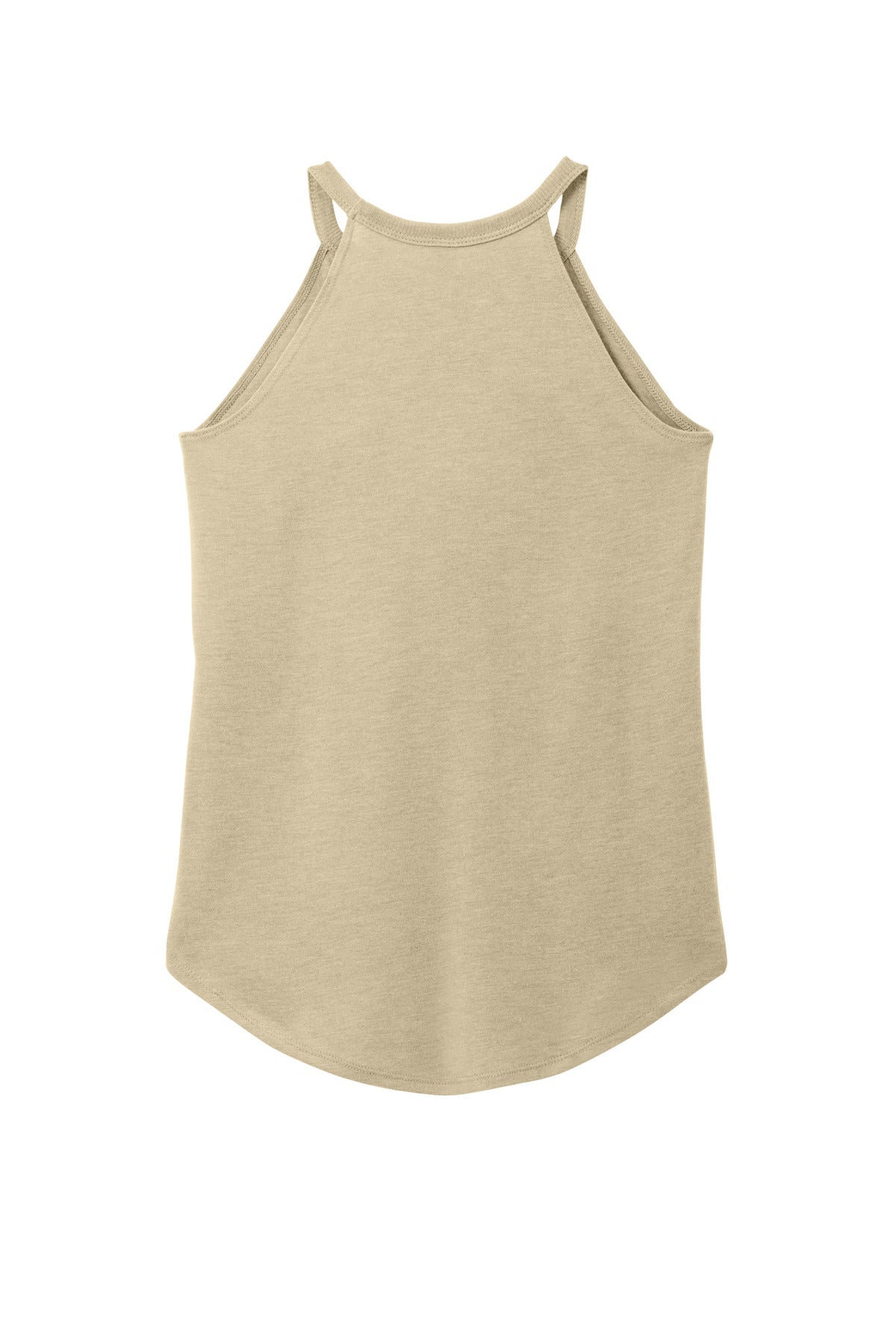 District Women's Perfect Tri Rocker Tank DT137L Desert Tan Heather
