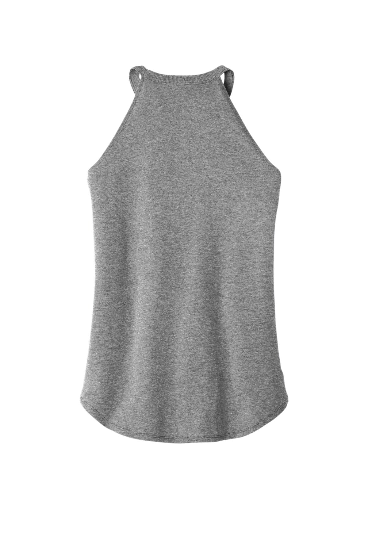 District Women's Perfect Tri Rocker Tank DT137L Grey Frost