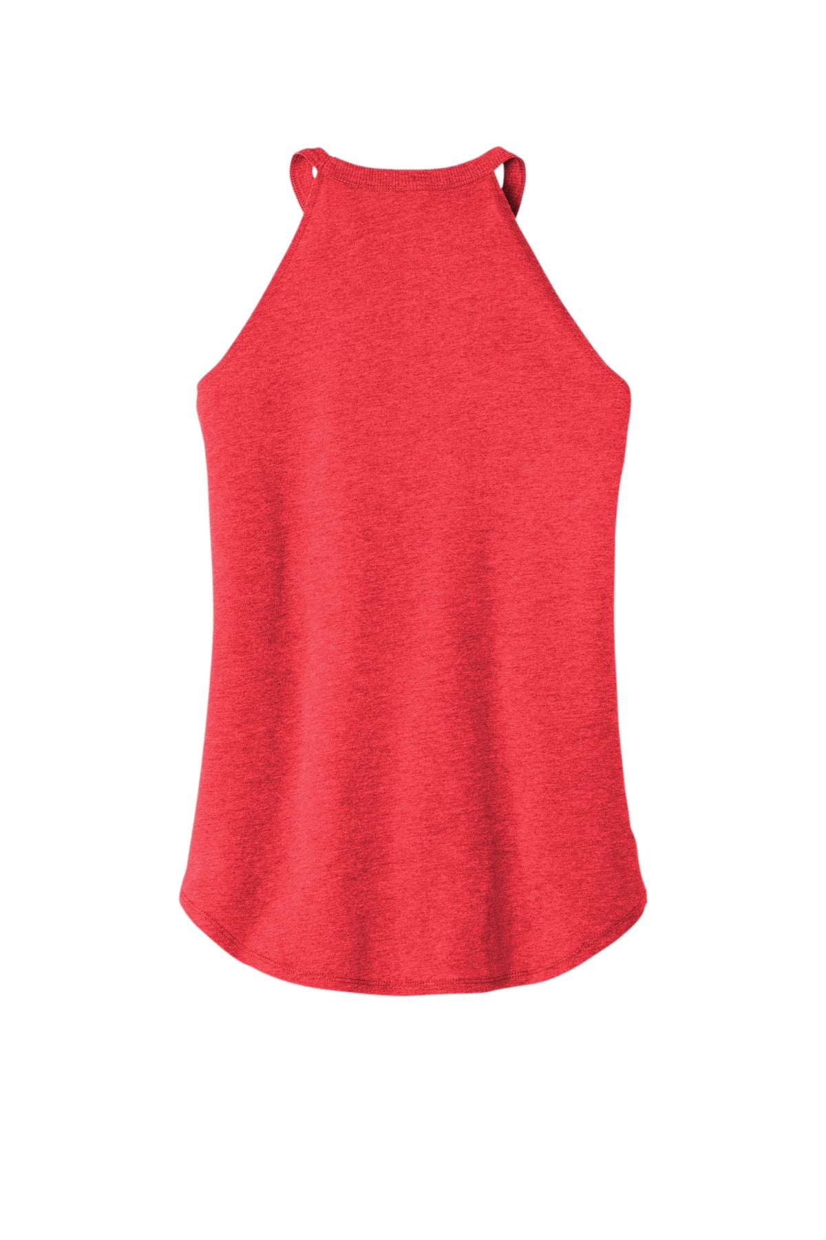 District Women's Perfect Tri Rocker Tank DT137L Red Frost