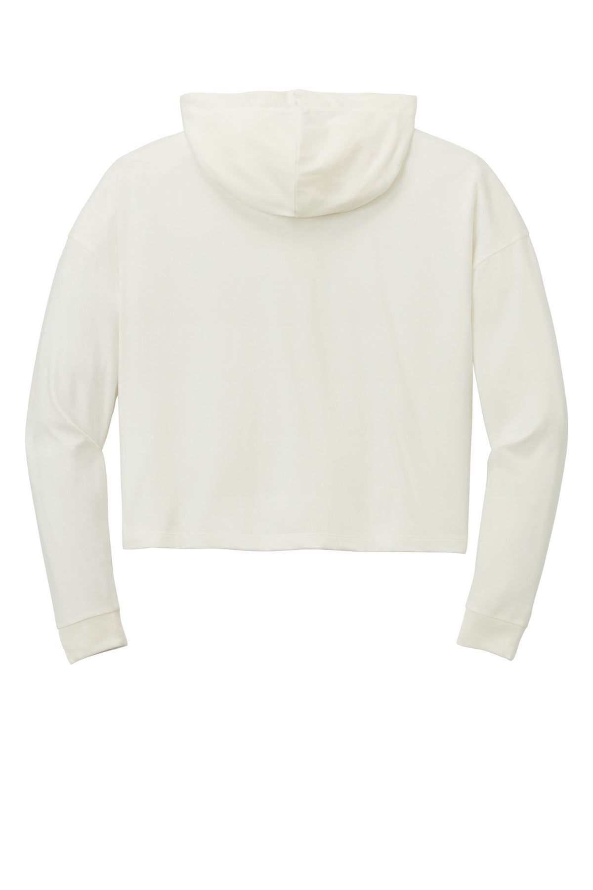 District Women's Perfect Tri Midi Long Sleeve Hoodie DT1390L Natural