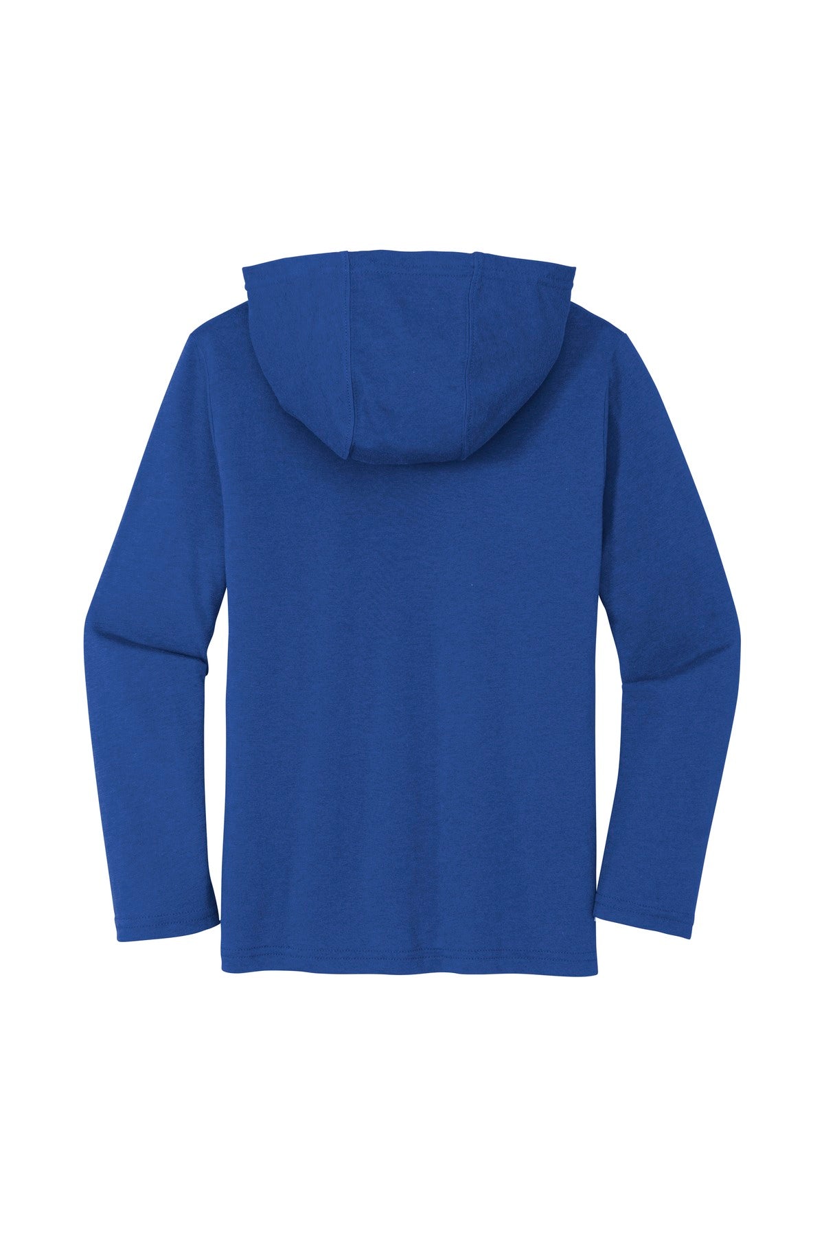 District Youth Perfect Tri Long Sleeve Hoodie DT139Y Deep Royal