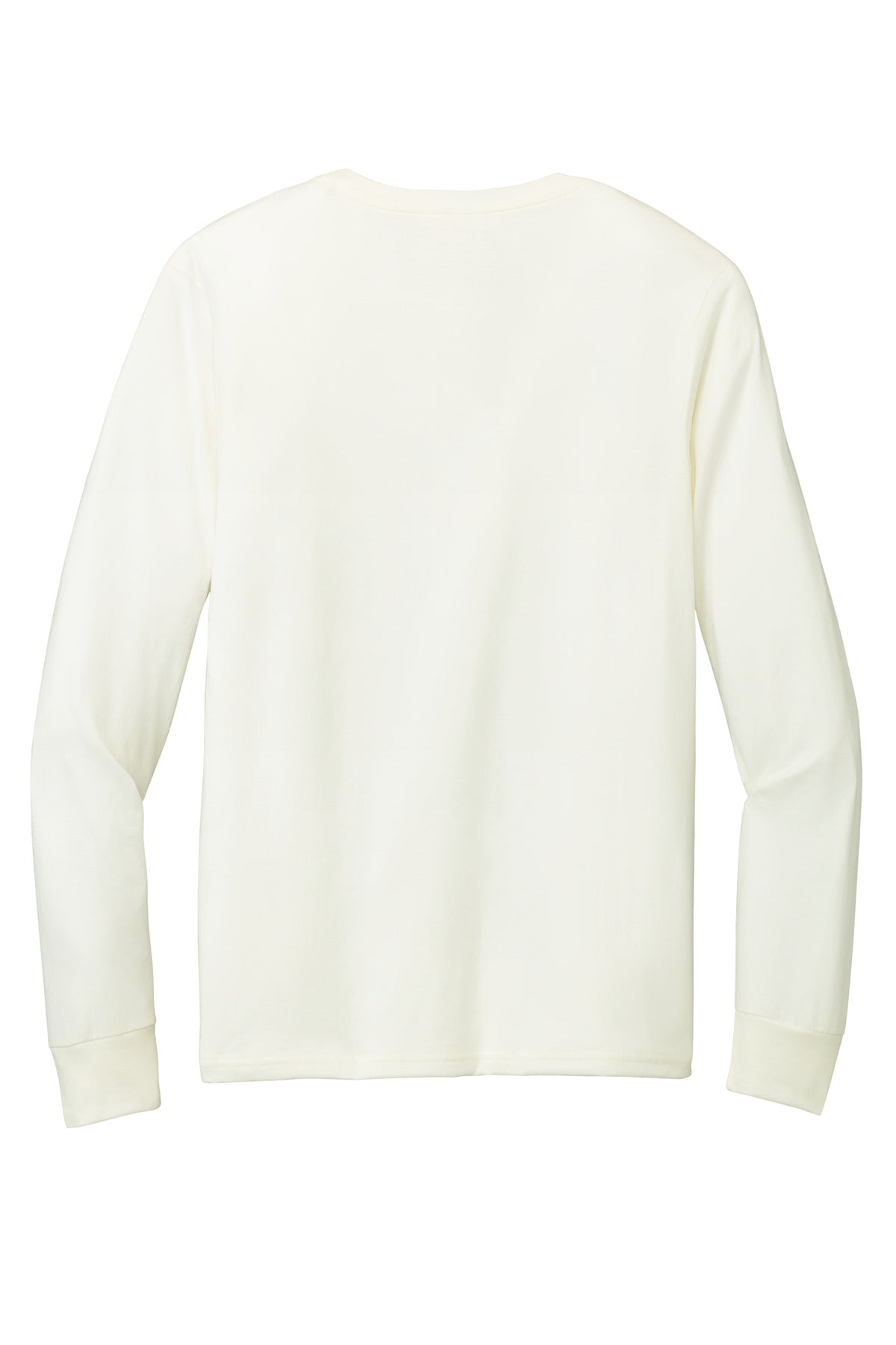 District Perfect Tri Long Sleeve Henley DT145 Natural