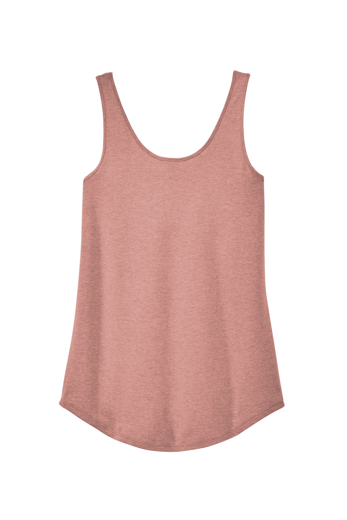 District Women's Perfect Tri Relaxed Tank DT151 Blush Frost