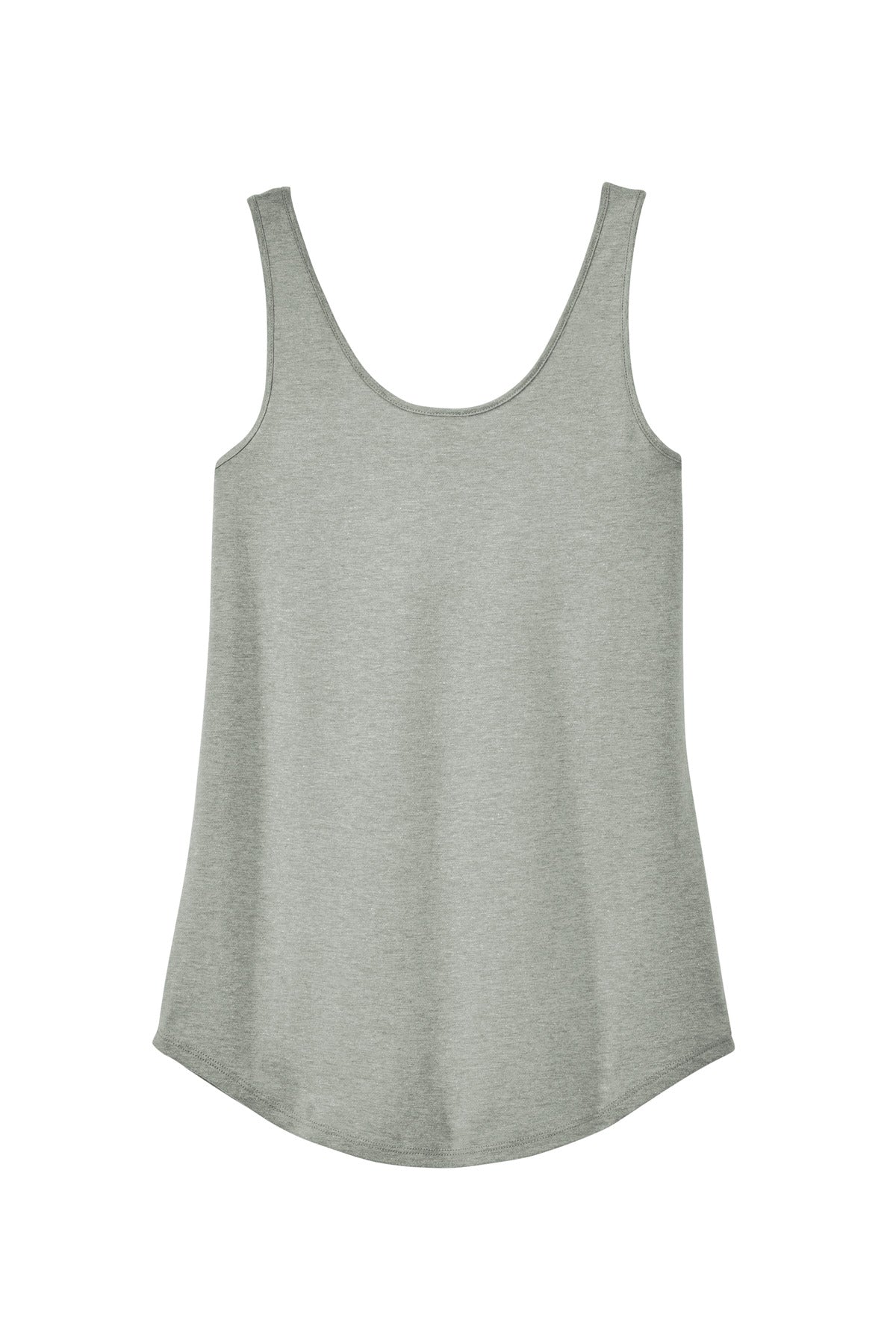 District Women's Perfect Tri Relaxed Tank DT151 Heathered Grey