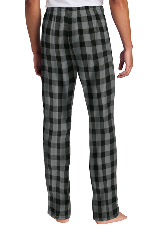 District Flannel Plaid Pant DT1800 Grey/ Black Buffalo Check