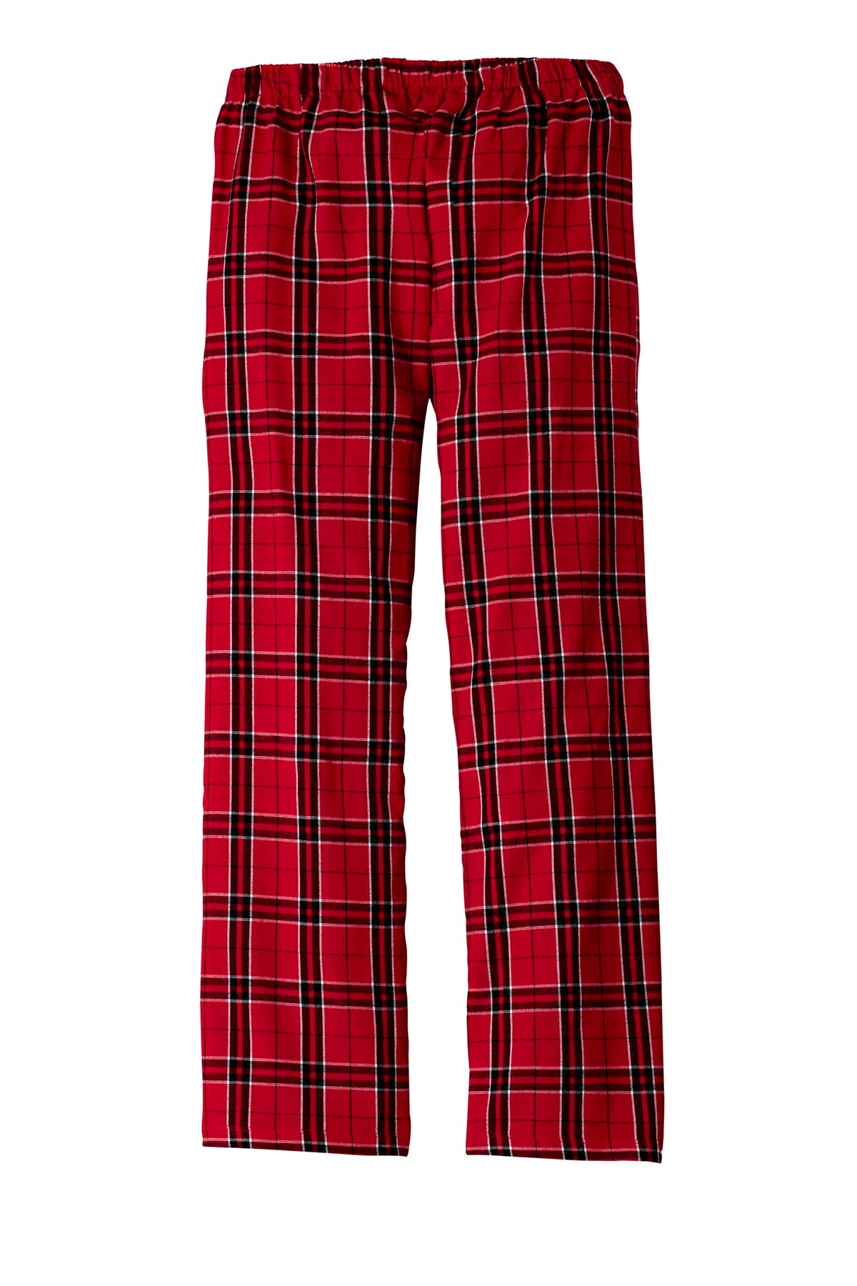 District Flannel Plaid Pant DT1800 New Red