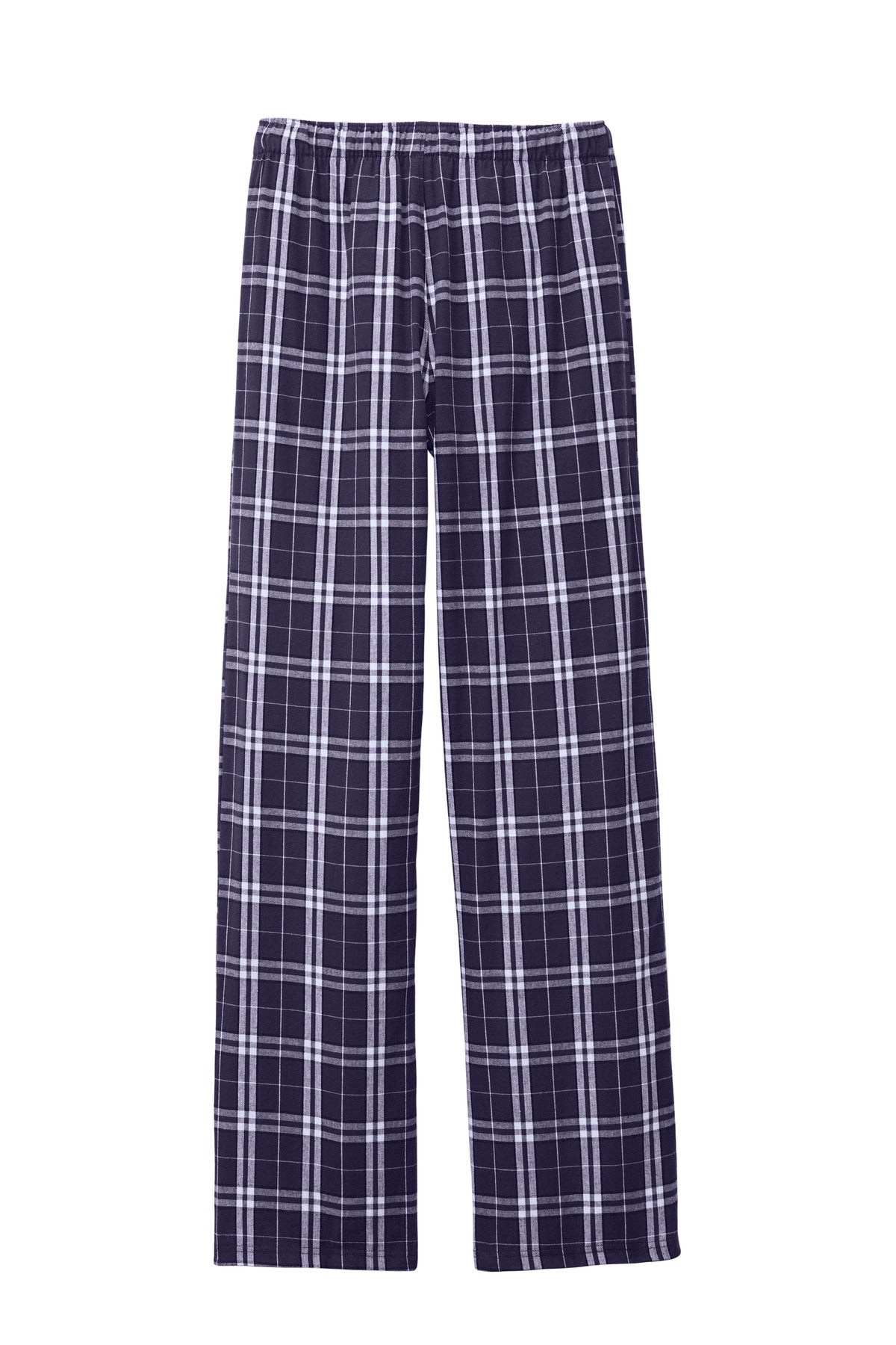 District Flannel Plaid Pant DT1800 Purple/ White