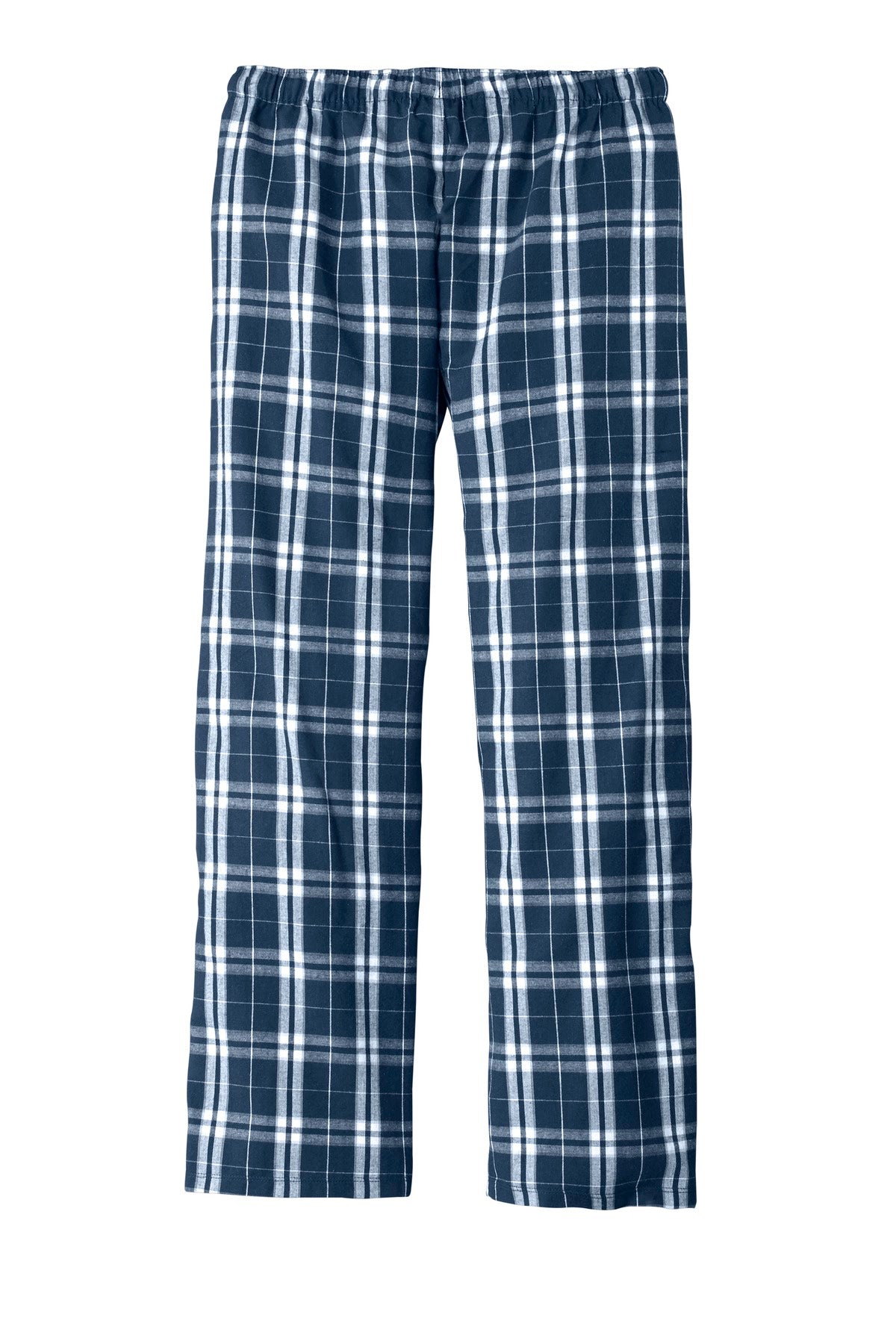 District Flannel Plaid Pant DT1800 True Navy
