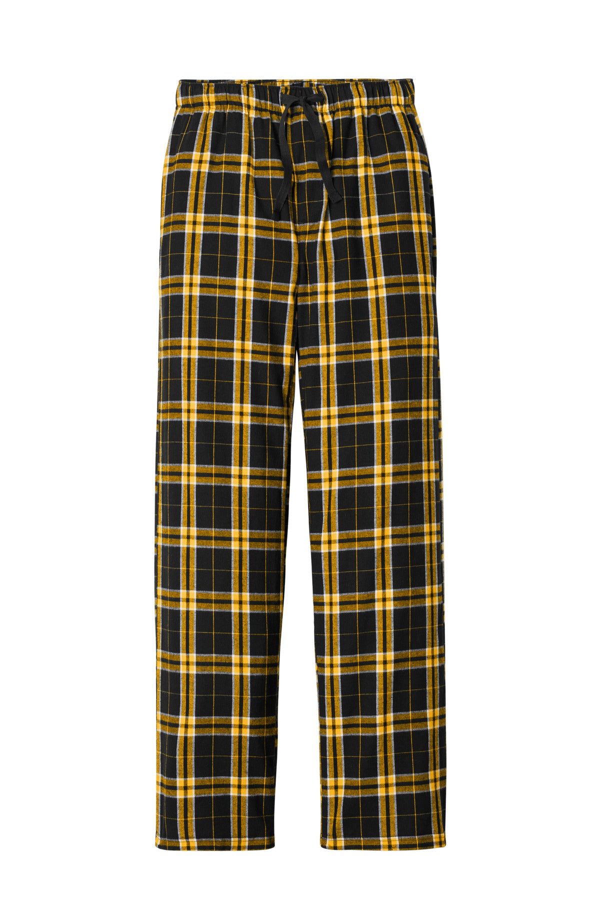 District Flannel Pocket Pant DT1810 Black/ Gold