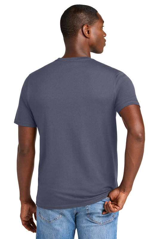 District Perfect Weight CVC Tee DT184 Elderberry