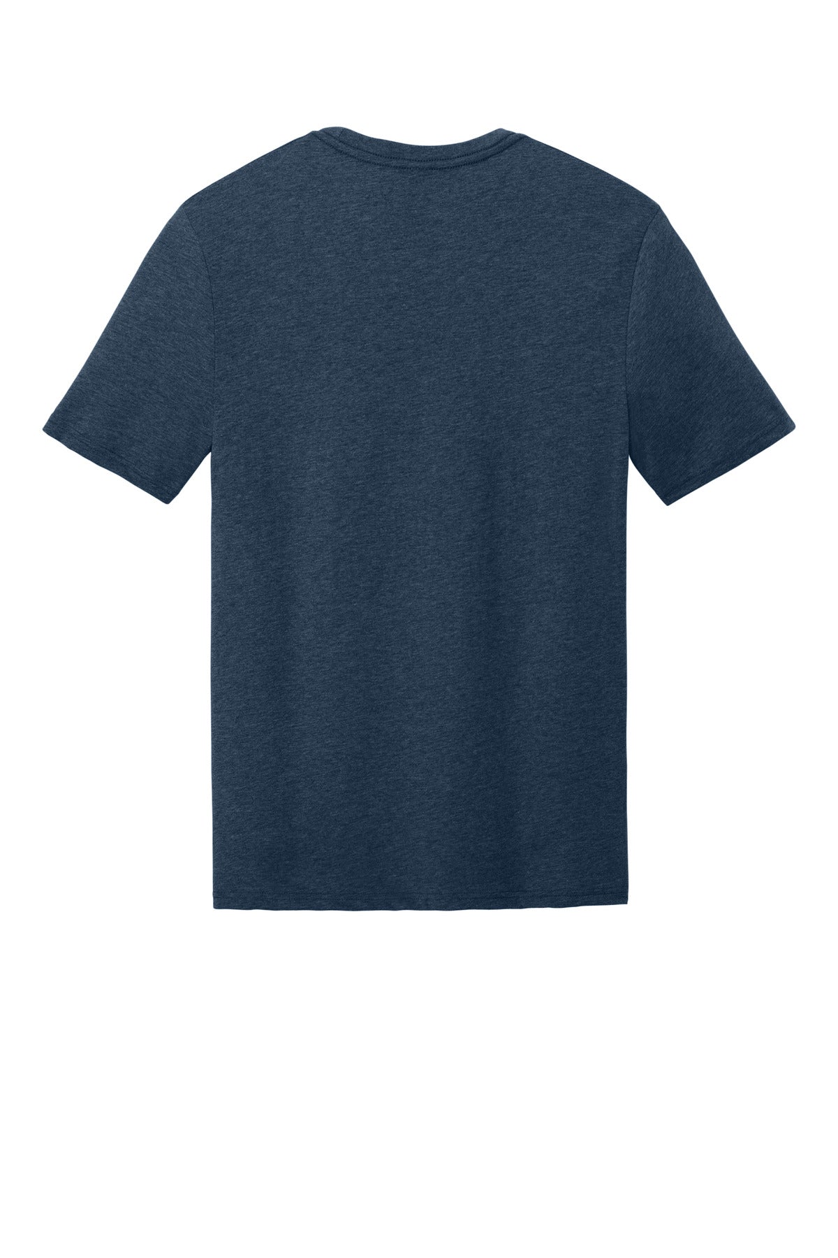District Perfect Weight CVC Tee DT184 Heathered Navy