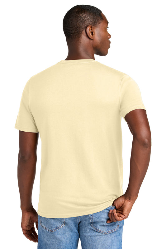 District Perfect Weight CVC Tee DT184 Soft Yellow