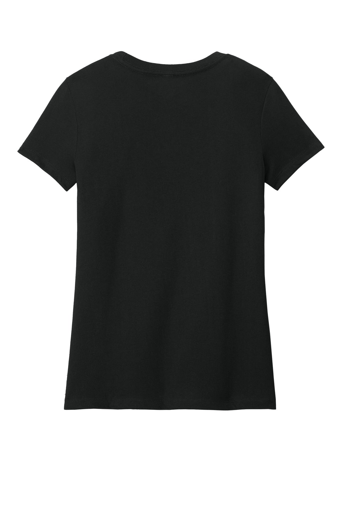 District Women's Perfect Weight CVC Tee DT188 Jet Black