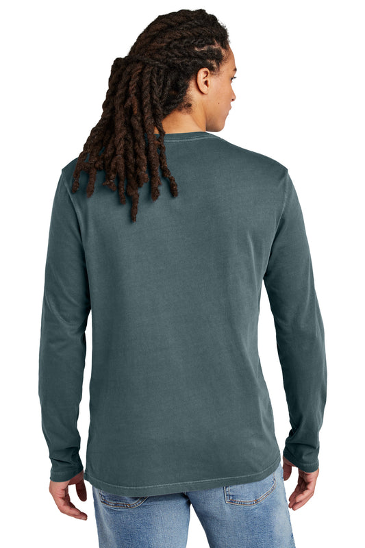 District Wash Long Sleeve Tee DT2103 Deep Steel Blue