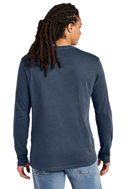 District Wash Long Sleeve Tee DT2103 True Navy