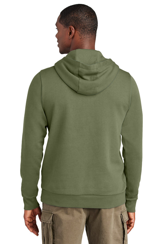 District Wash Fleece Hoodie DT2200 Olive Drab Green