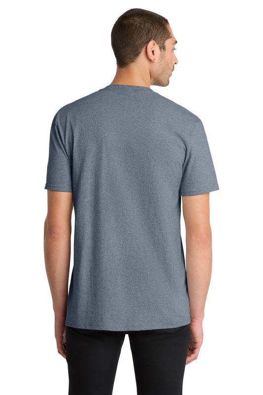 District The Concert Tee DT5000 Heathered Navy