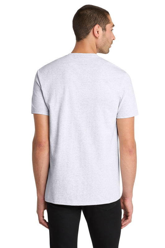 District The Concert Tee DT5000 White Heather