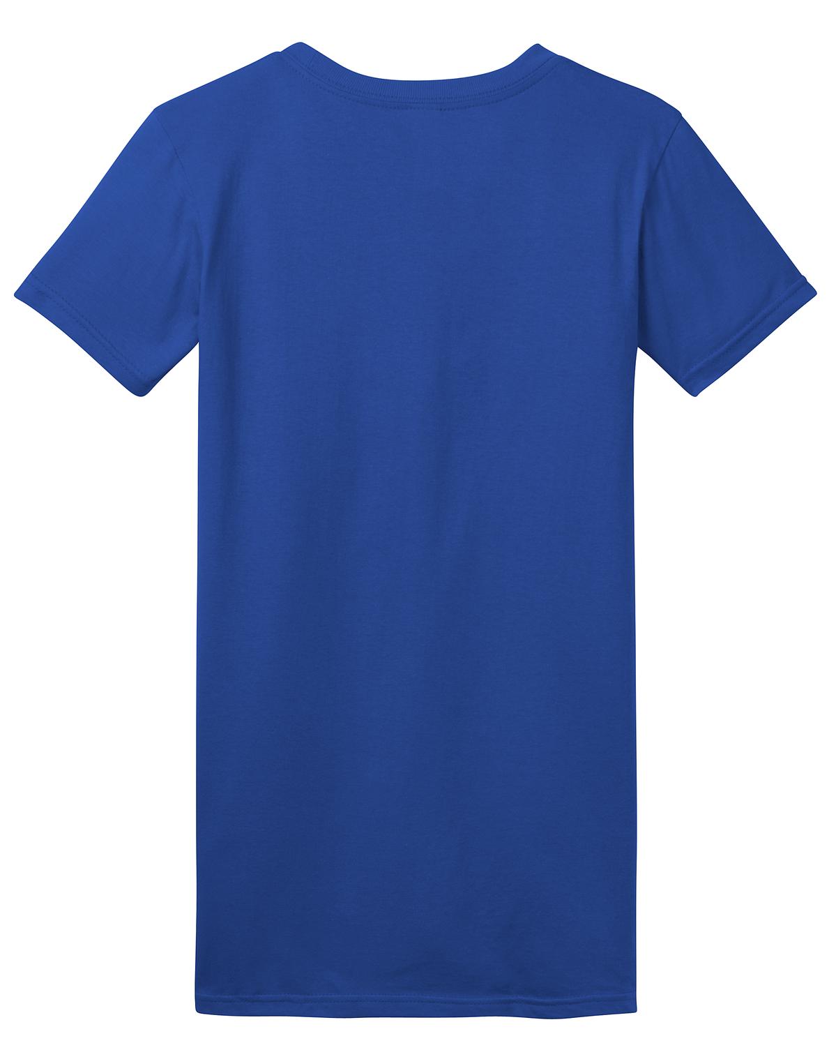 District Women's Fitted The Concert Tee DT5001 Deep Royal
