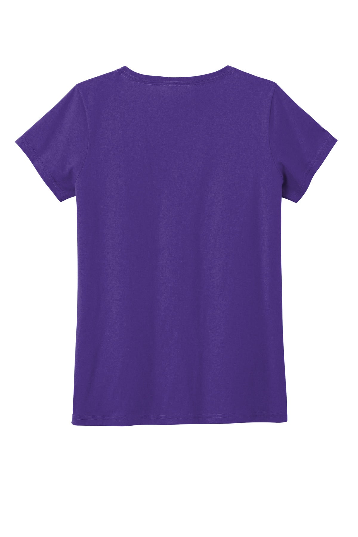 District Women's The Concert Tee V-Neck DT5002 Purple