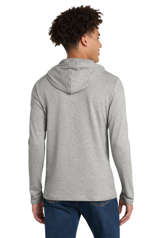 District Featherweight French Terry Hoodie DT571 Light Heather Grey