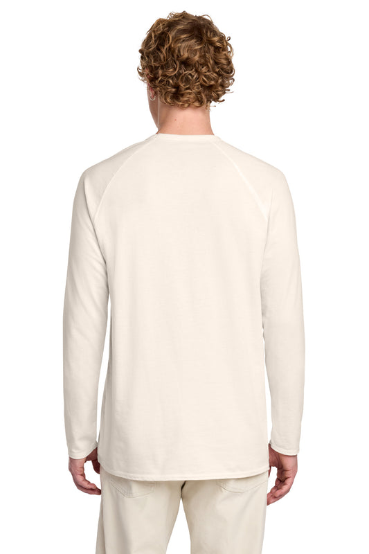 District Featherweight French Terry Long Sleeve Crewneck DT572 Gardenia