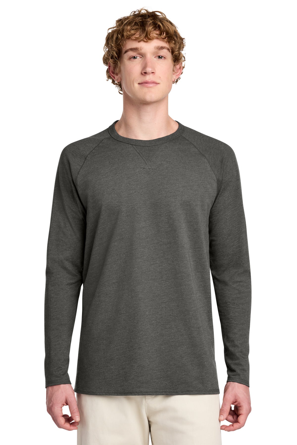 District Featherweight French Terry Long Sleeve Crewneck DT572