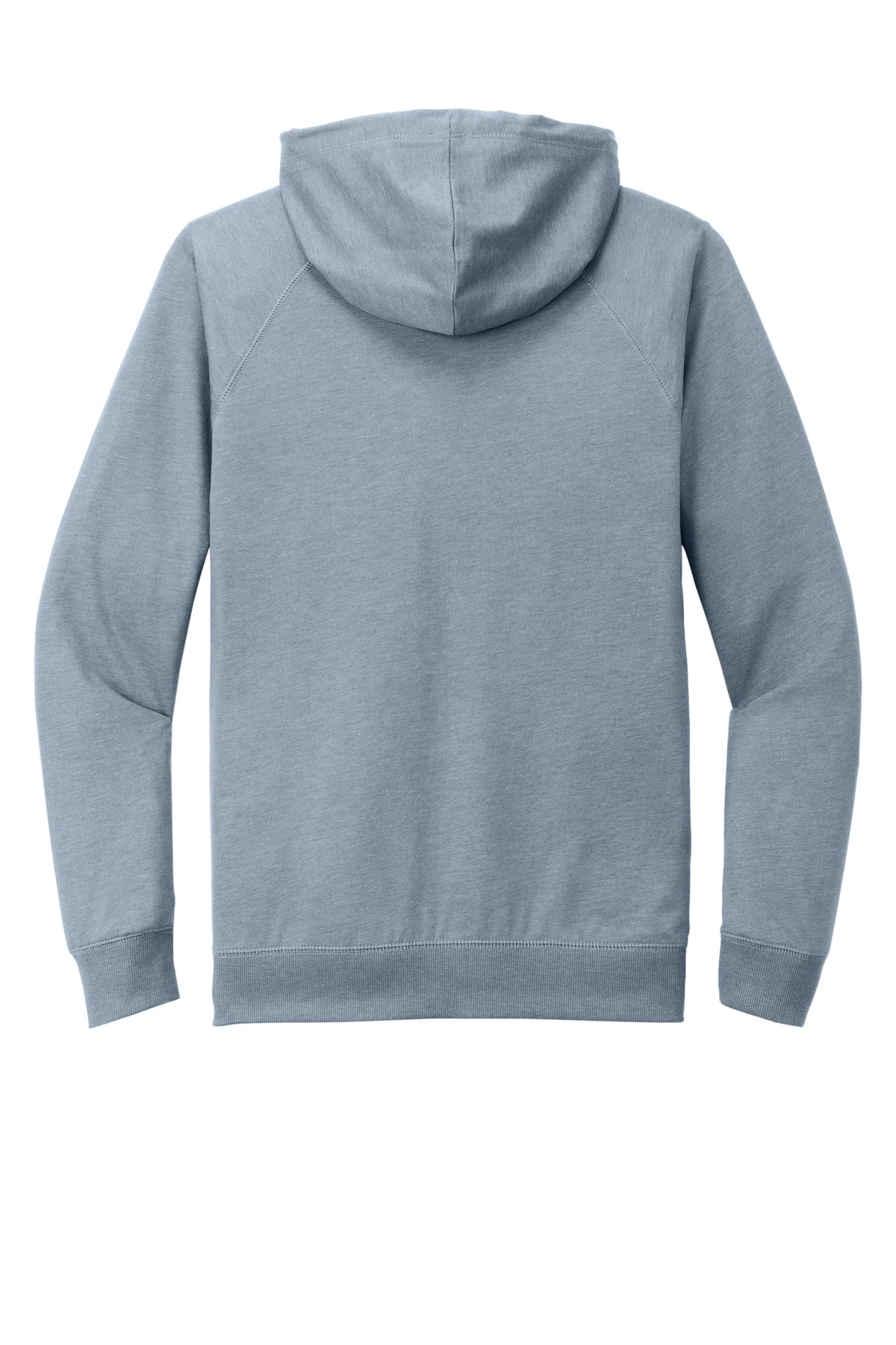 District Featherweight French Terry Full-Zip Hoodie DT573 Flint Blue Heather