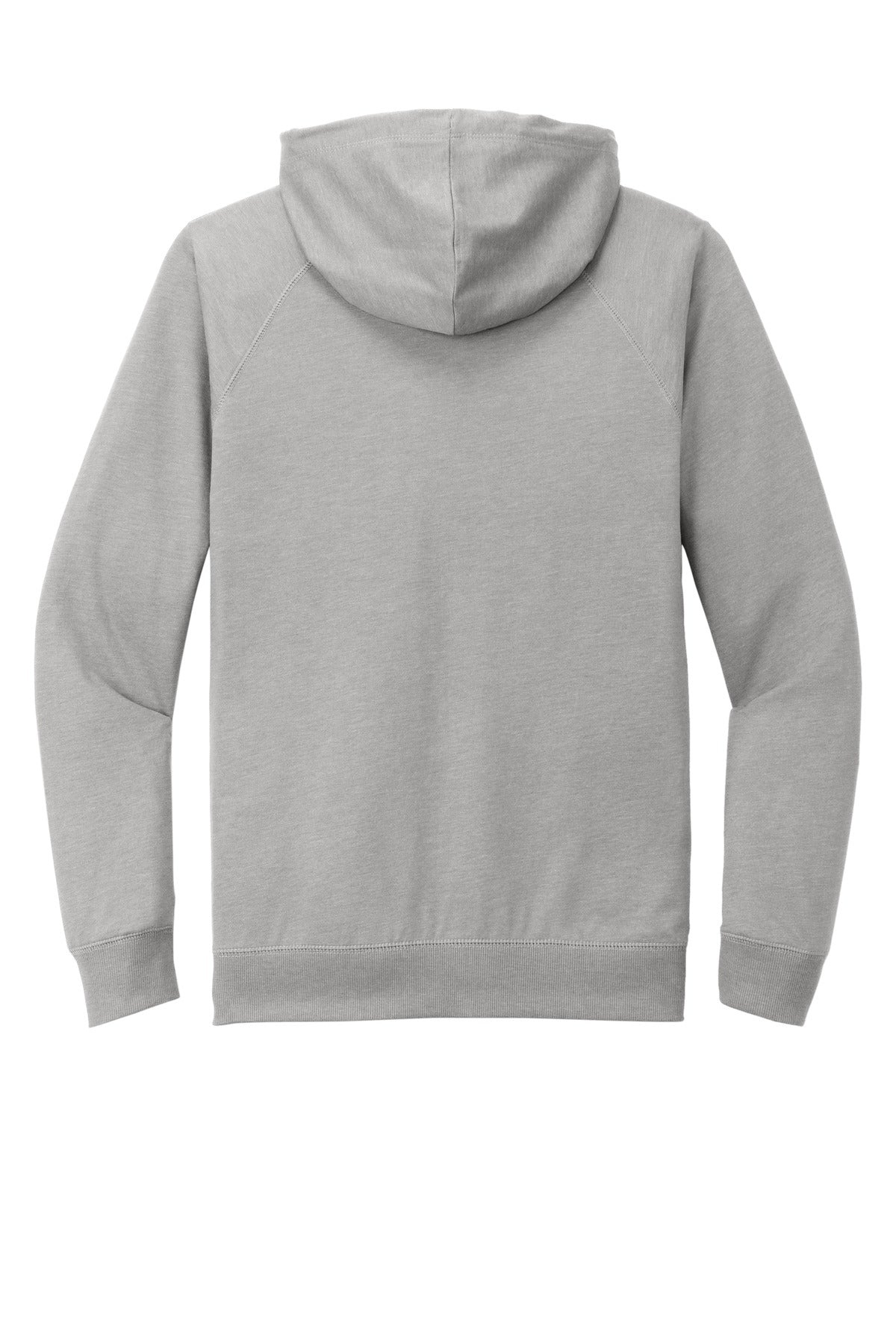 District Featherweight French Terry Full-Zip Hoodie DT573 Light Heather Grey