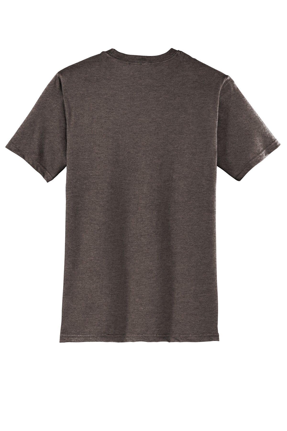 District Very Important Tee DT6000 Heathered Brown