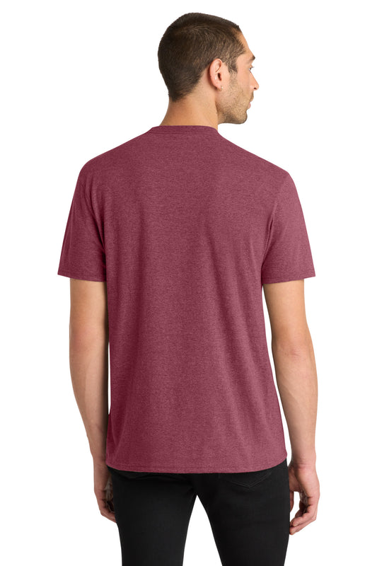 District Very Important Tee DT6000 Heathered Cardinal