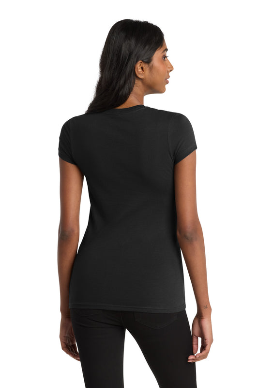 District Women's Fitted Very Important Tee DT6001 Black