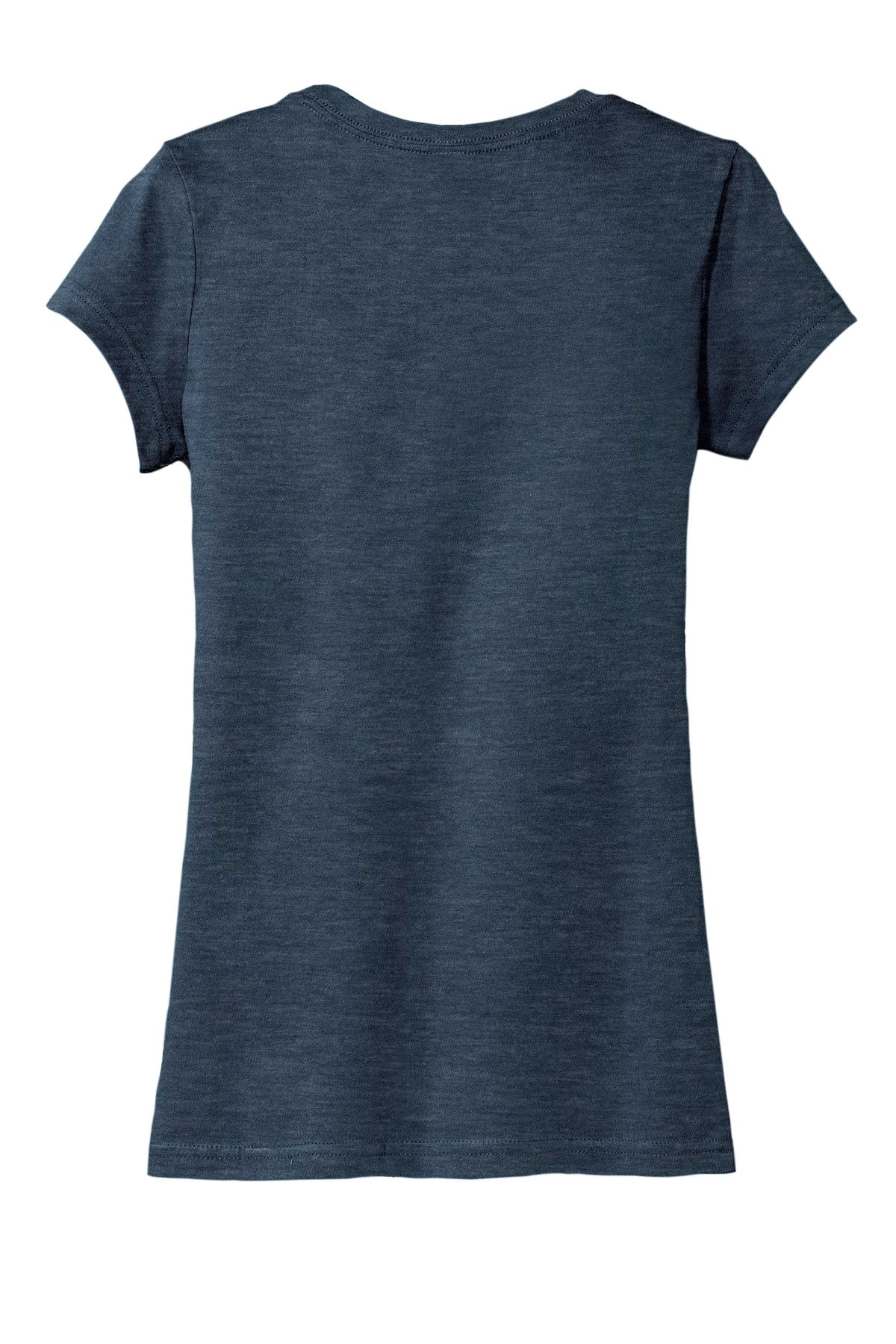 District Women's Fitted Very Important Tee DT6001 Heathered Navy